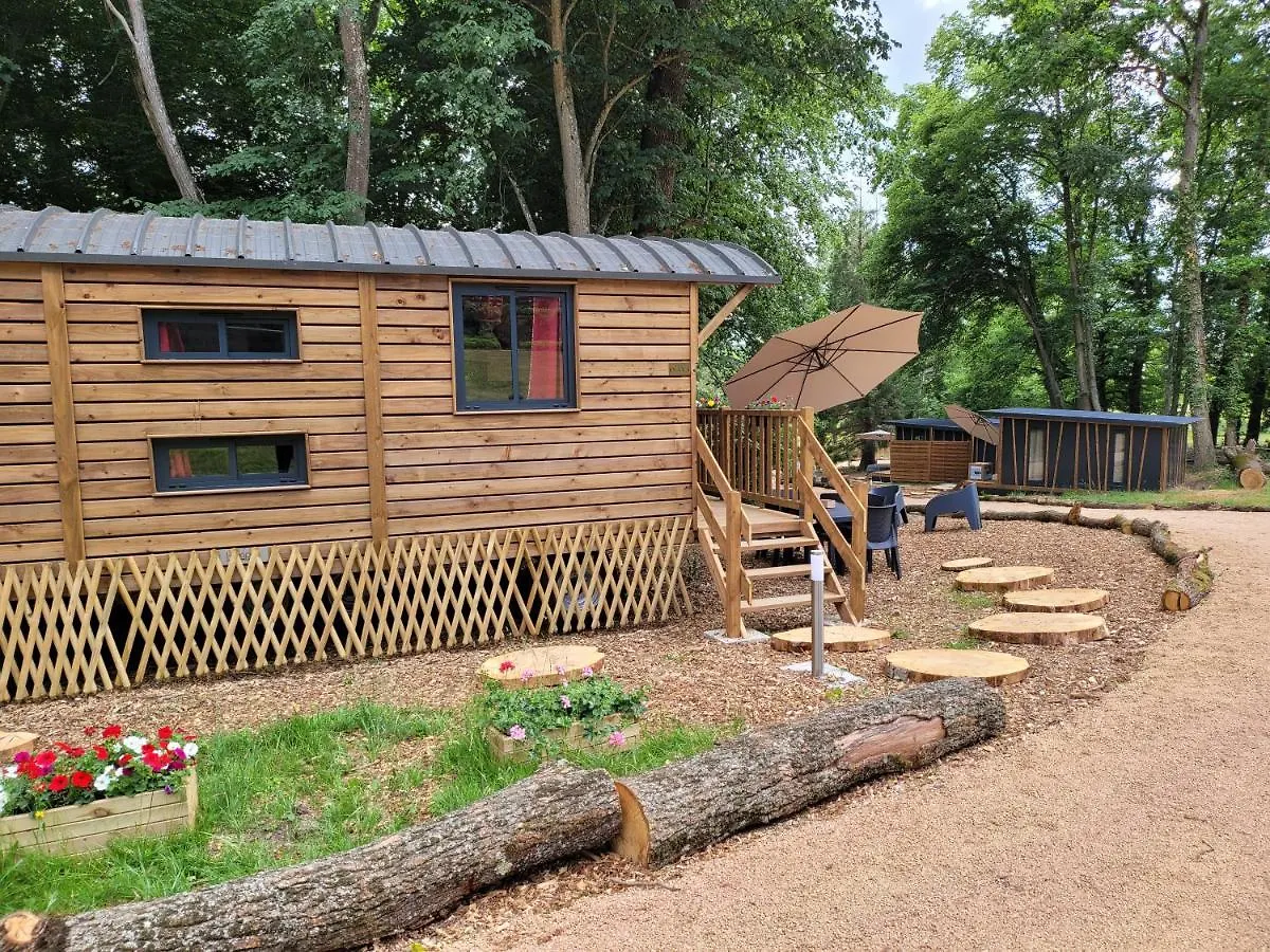 Campsite Le Chalet Montegut Hebergements Insolites Hotel Coulandon France